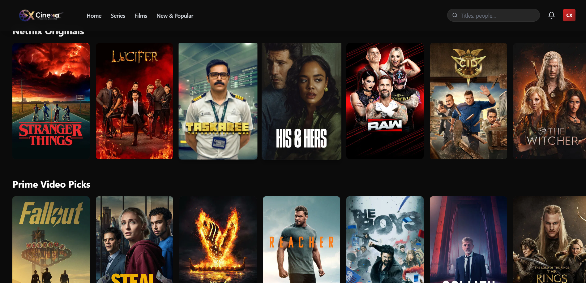 Cinexa Streaming Gallery 1